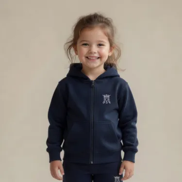 Felpa full zip tuta
