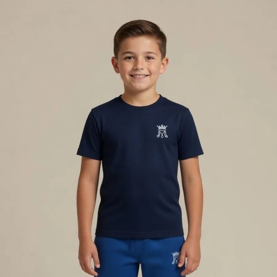 foto ai primaria t shirt corta navy